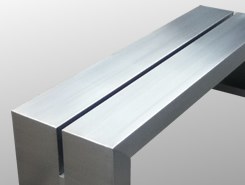 Banca de acero inoxidable